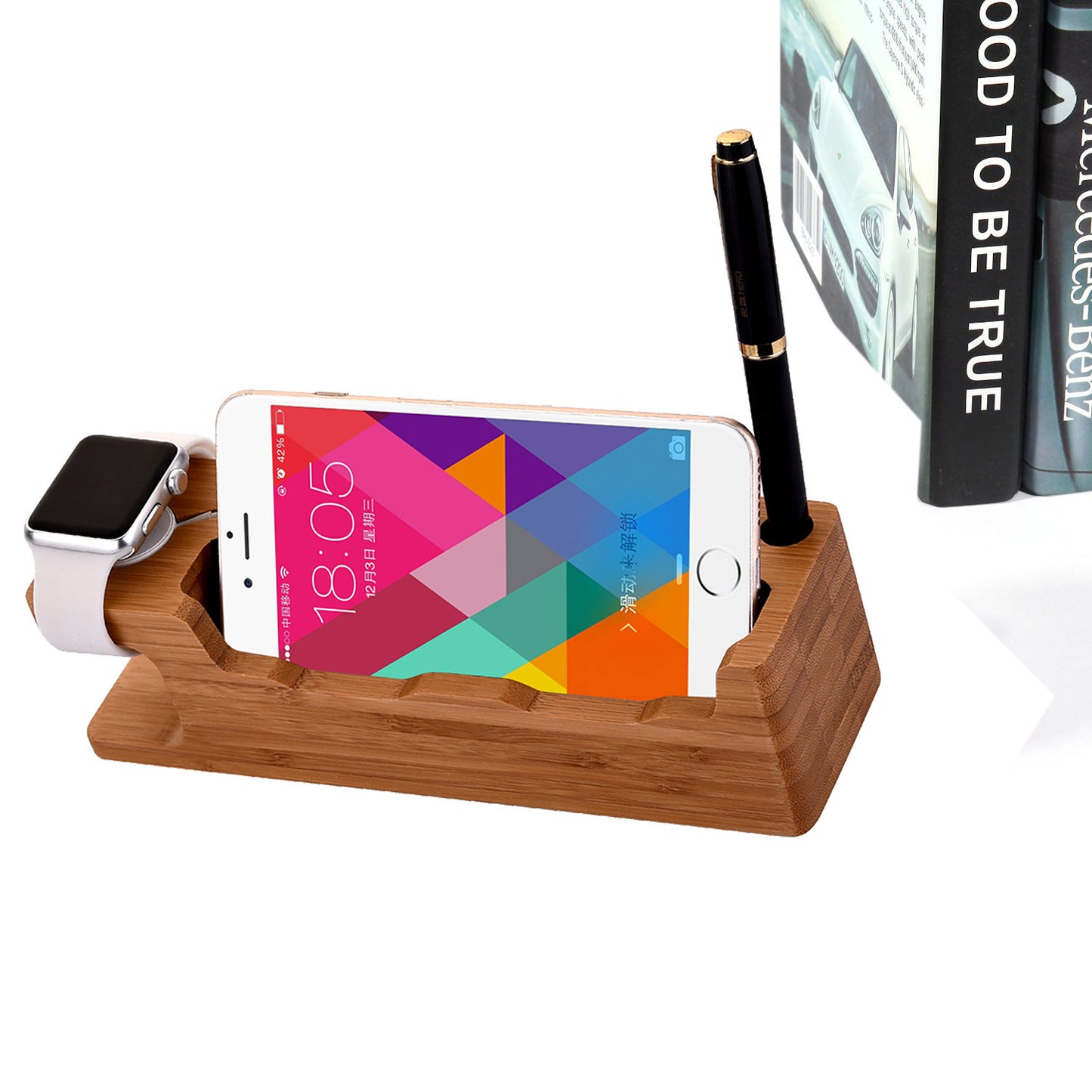 Mobile Phone Watch Holder Dual Phone Base Rusoft Innovation