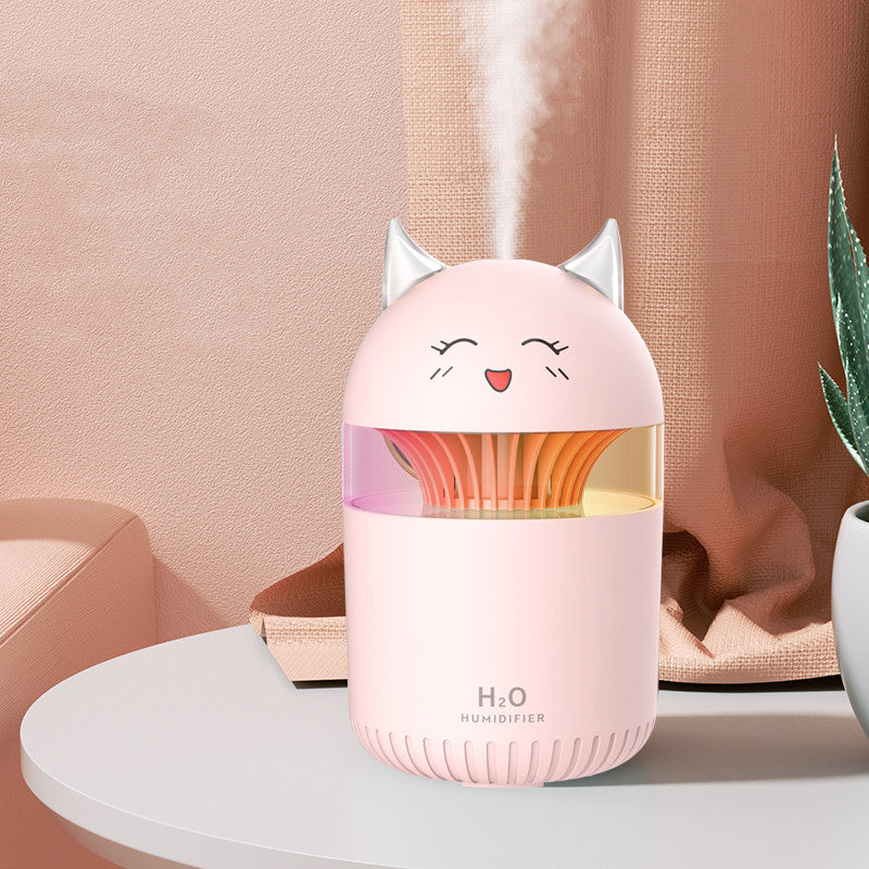 Cute Pet Humidifier Small Desktop Household Silent Replenishing Night Light Rusoft Innovation