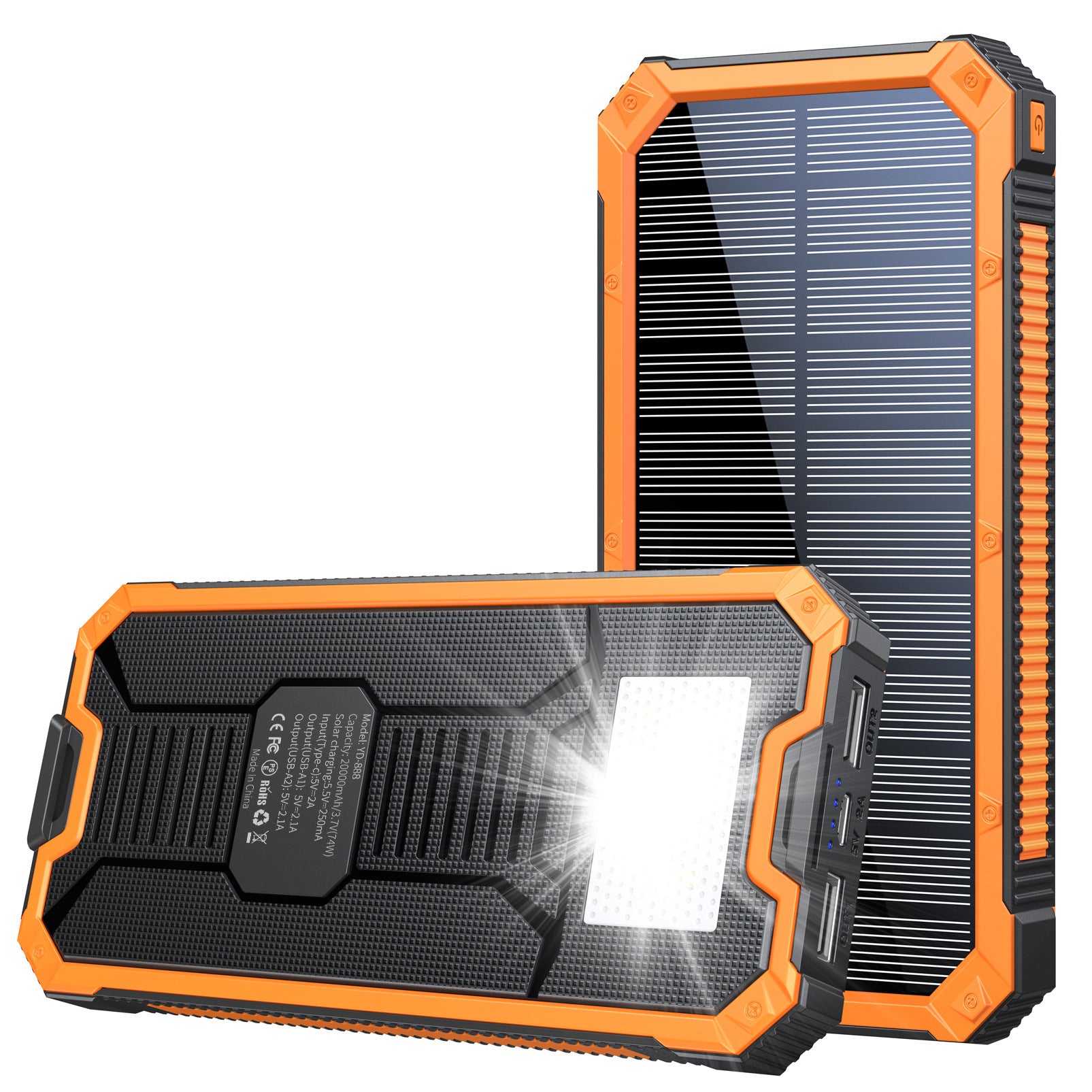 Outdoor Waterproof Wireless Charger Solar Charging Unit Rusoft Innovation