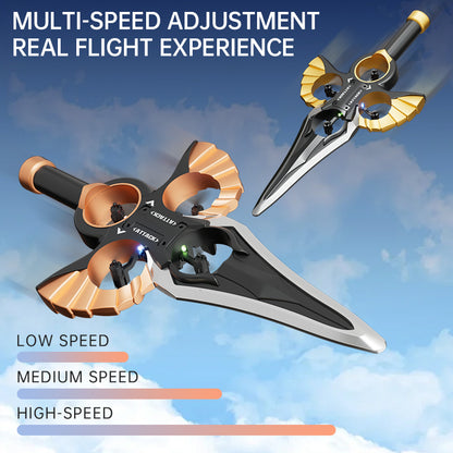 Drone Sword-flying Gesture Remote Control Flying Sword, Children's Gesture-sensing Aircraft, Toy For Boys, Entertainment, Birthday Gift Rusoft Innovation