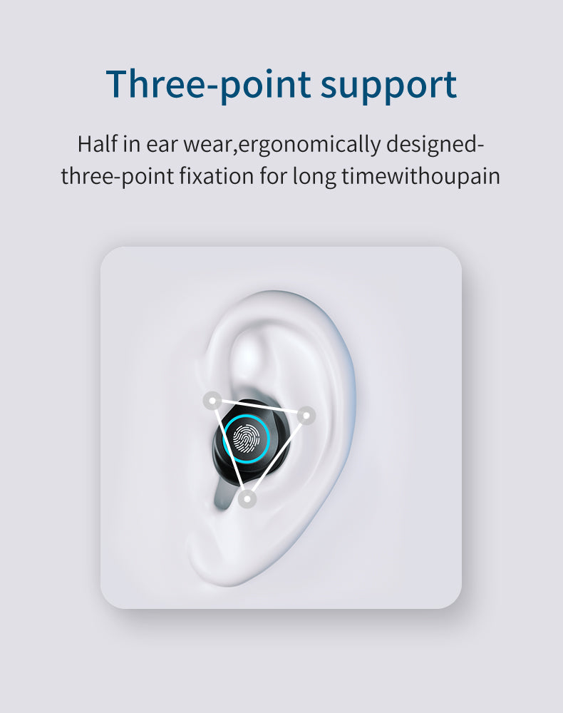 M17 TWS wireless bluetooth headset touch waterproof Rusoft Innovation