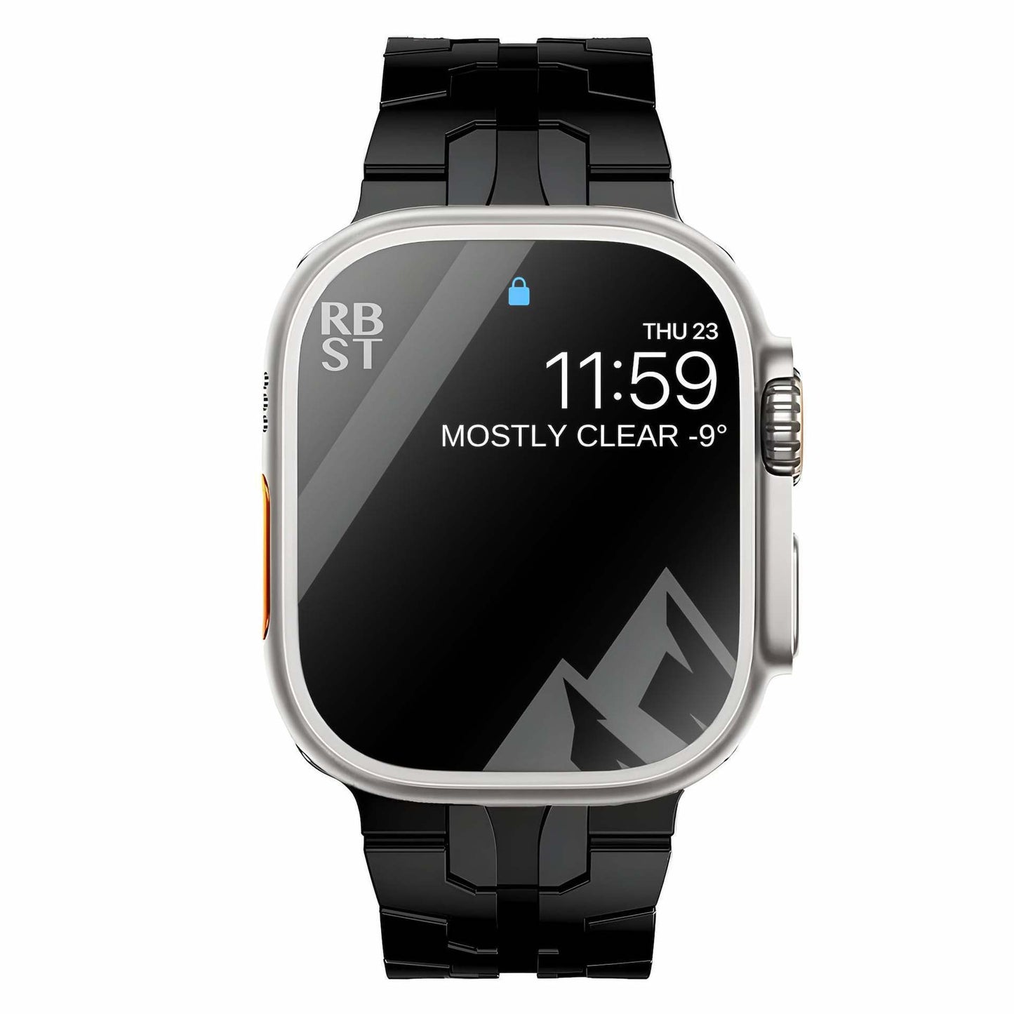 Suitable For Titanium Alloy Watch Strap Iron Man Safety Catch Titanium Band Metal Strap Rusoft Innovation