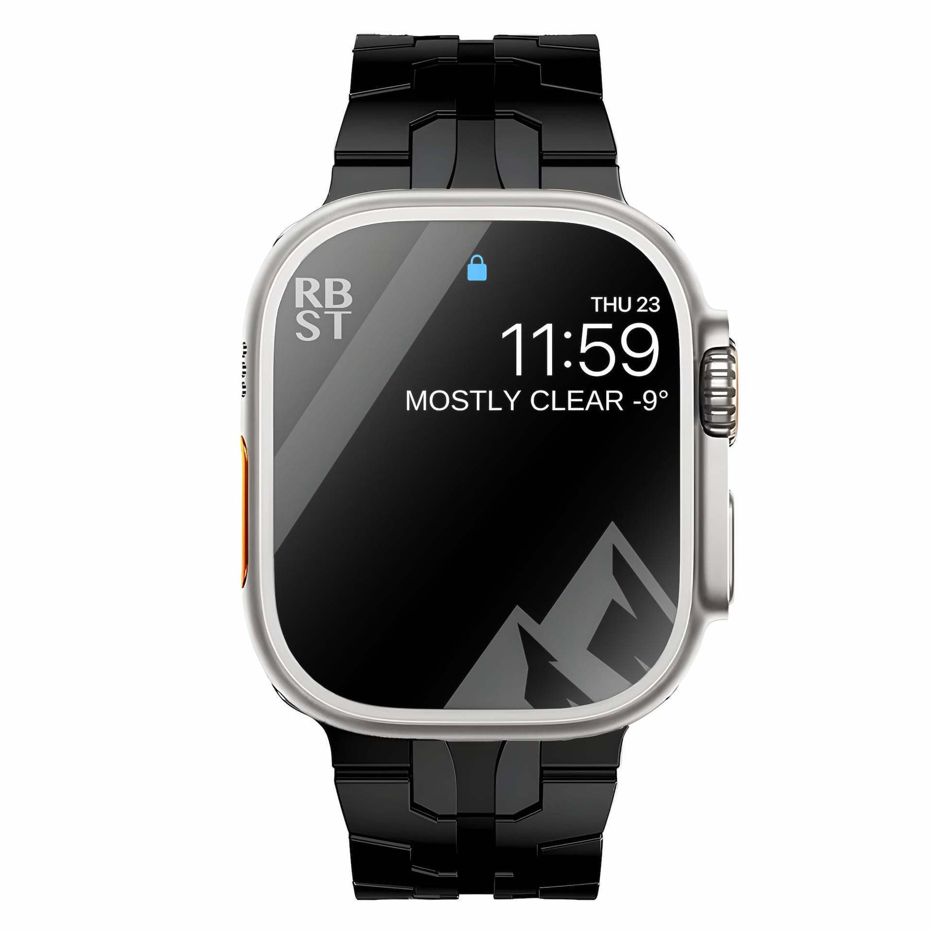 Suitable For Titanium Alloy Watch Strap Iron Man Safety Catch Titanium Band Metal Strap Rusoft Innovation