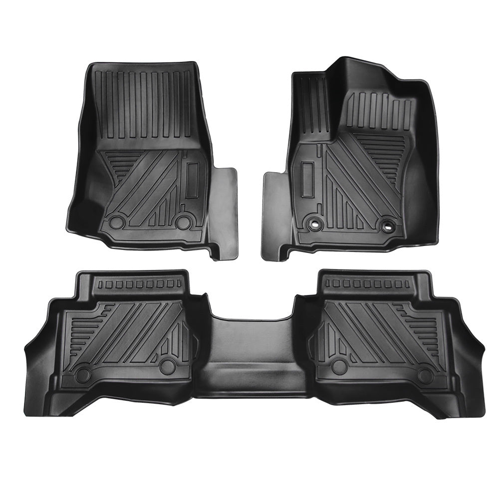 All Weather TPE Floor Liner Floor Mats Compatible With Tacoma 2024 Auto Accessories Rusoft Innovation
