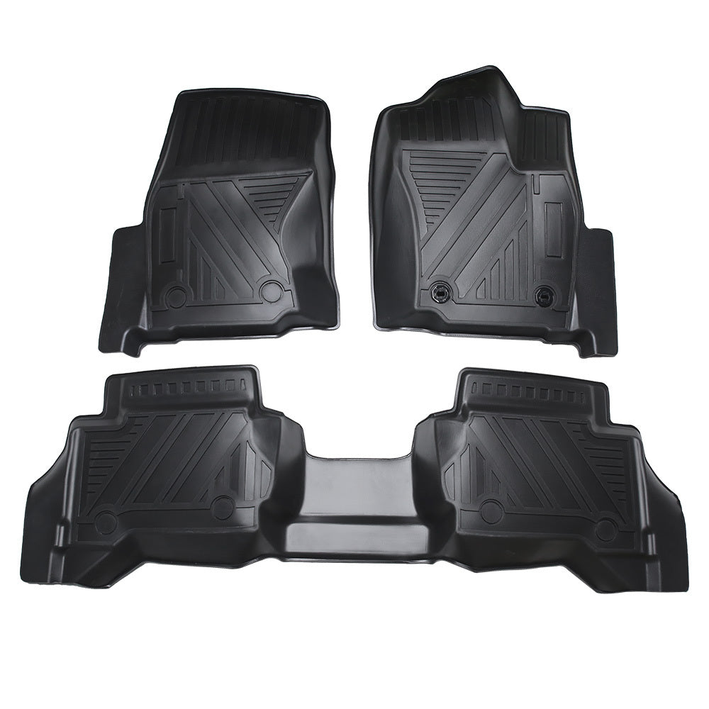 All Weather TPE Floor Liner Floor Mats Compatible With Tacoma 2024 Auto Accessories Rusoft Innovation