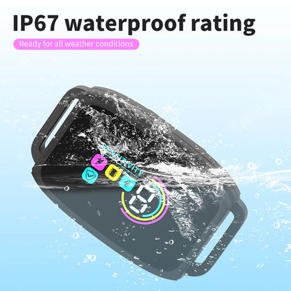 Collar Antiladridos Inteligente – Recargable, Pantalla Digital, Impermeable IP67 para Perros Rusoft Innovation