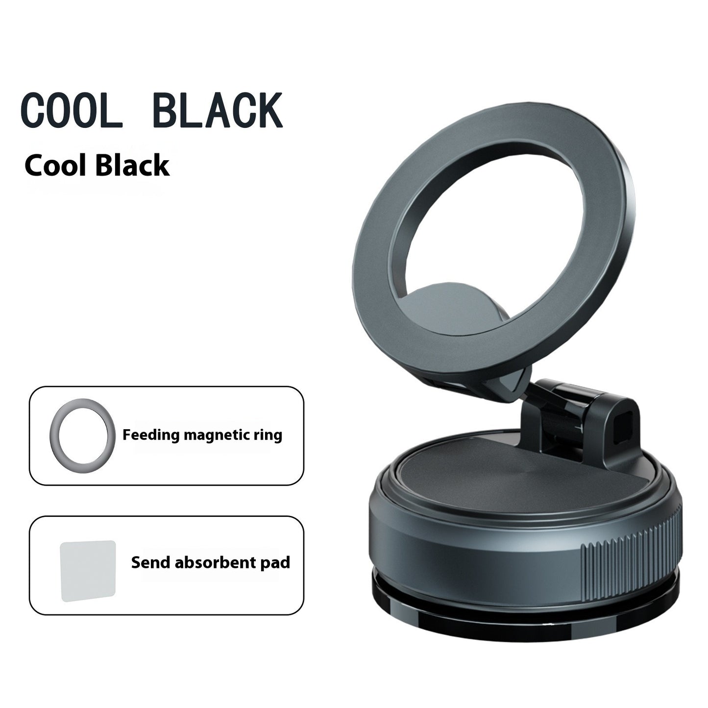Magnetic Car Navigation Phone Holder Vacuum Sucker Rusoft Innovation