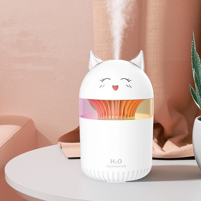 Cute Pet Humidifier Small Desktop Household Silent Replenishing Night Light Rusoft Innovation
