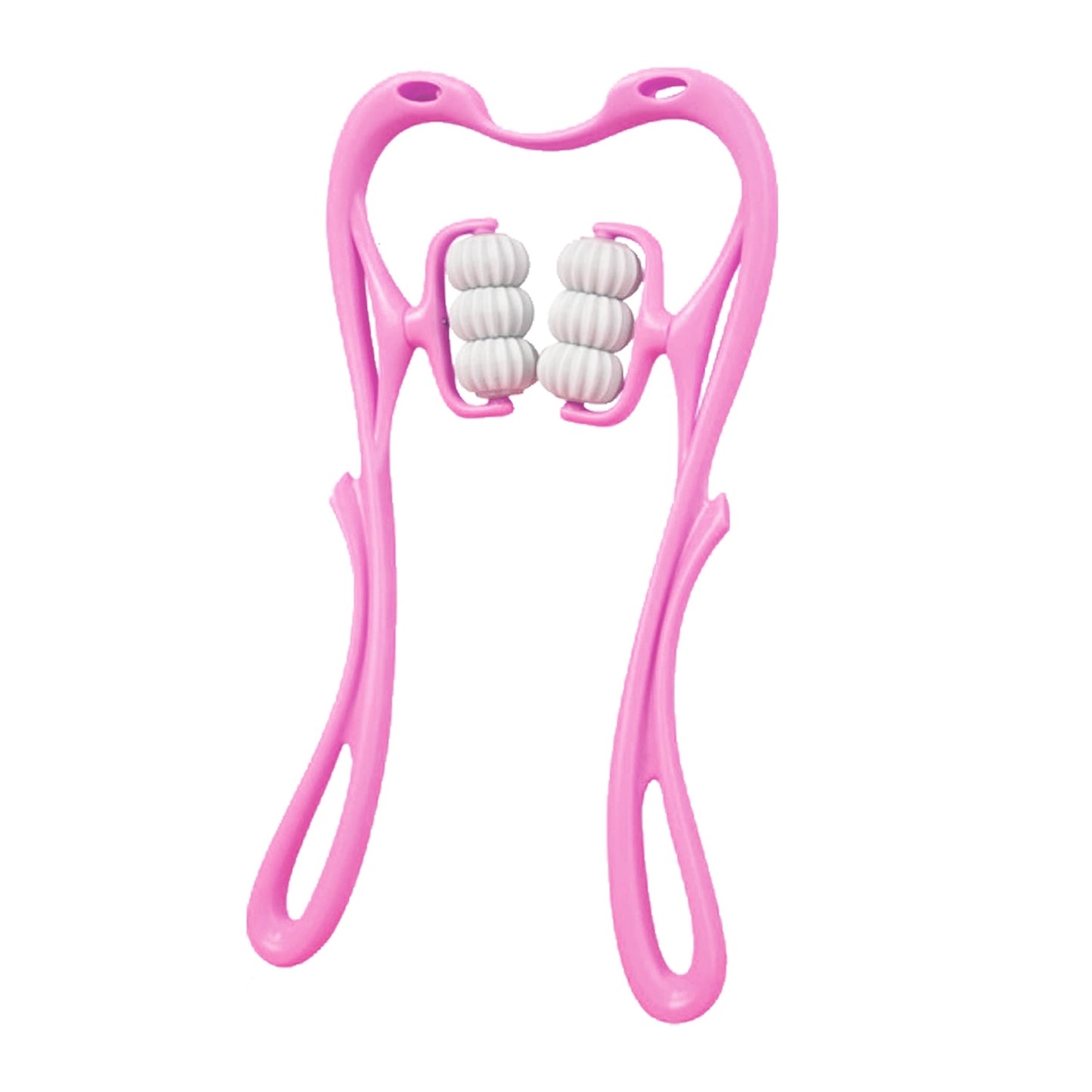 Masajeador de Cuello con 6 Rodillos 360° – Alivio Instantáneo Rusoft Innovation