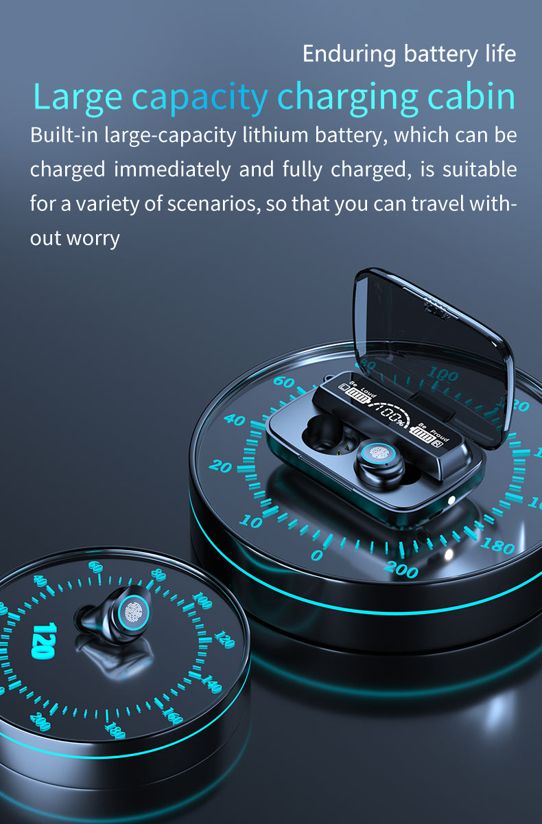 M17 TWS wireless bluetooth headset touch waterproof Rusoft Innovation