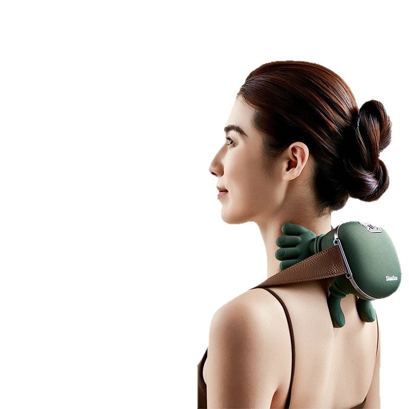 Electric Neck And Shoulder Muscle Massager Wireless Shoulder And Back Kneading Massage Shawl Neck Masajeador Relax Pain Relief Rusoft Innovation
