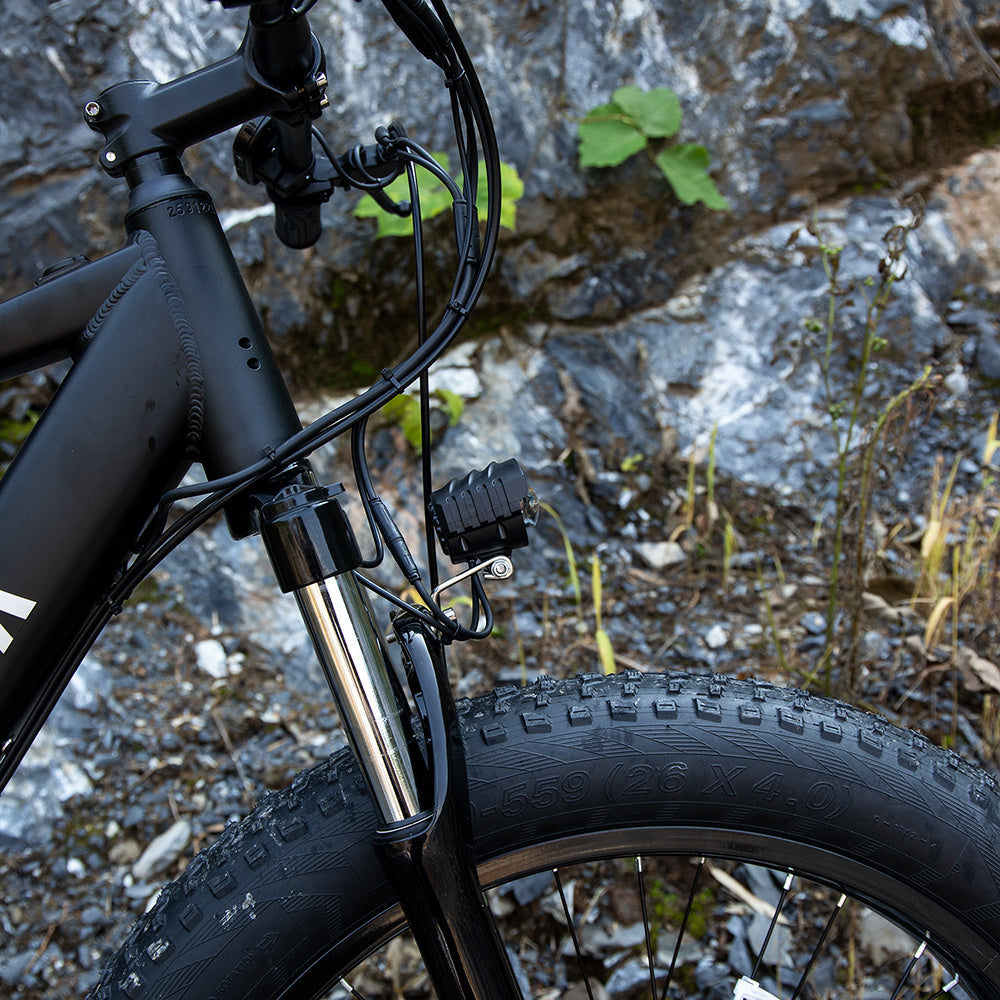 Professional Electric Bike For Adults, 26 X 4.0 Inches Fat Tire Electric Mountain Bicycle, 1000W Motor 48V 15Ah Ebike For Trail Riding, Excursion And Commute, UL And GCC Certified Rusoft Innovation