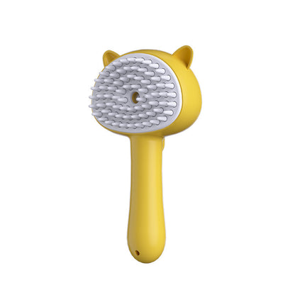 Cepillo Multifuncional para Mascotas – Autolimpiante, Recargable y con Niebla para Perros y Gatos Rusoft Innovation