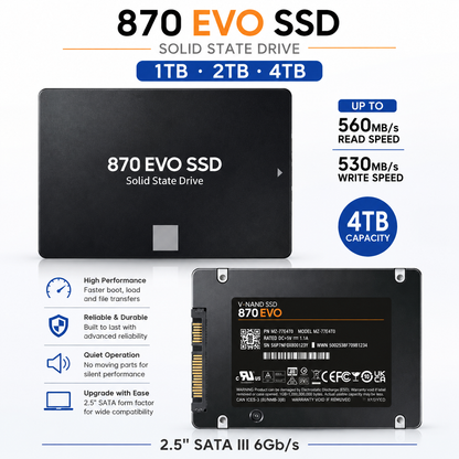 2.5-Inch SATA SSD | 500GB, 1TB, 2TB & 4TB Internal Solid State Drive Rusoft Innovation