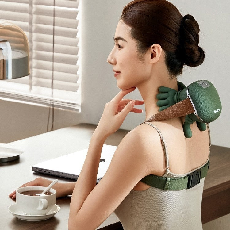 Electric Neck And Shoulder Muscle Massager Wireless Shoulder And Back Kneading Massage Shawl Neck Masajeador Relax Pain Relief Rusoft Innovation