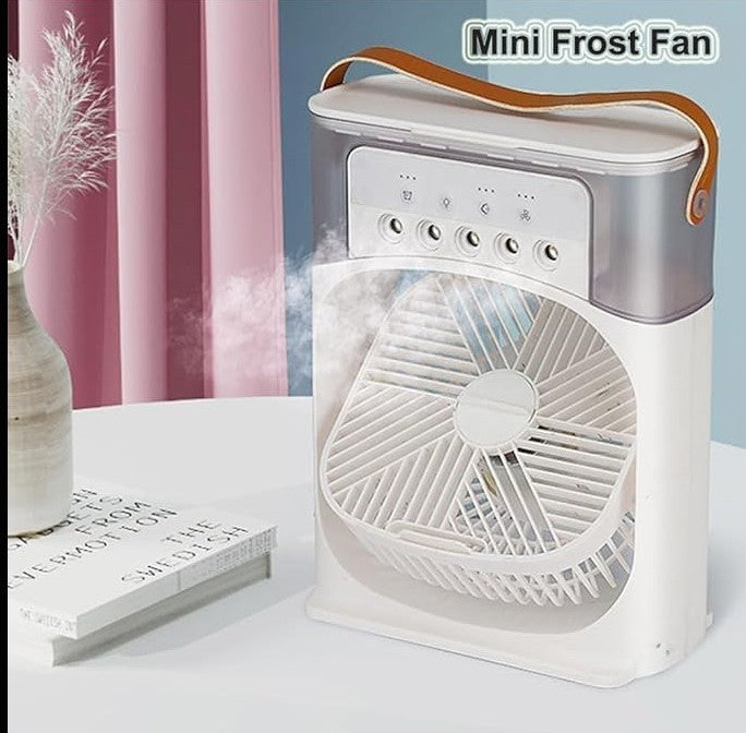 Cooling Fan with Ice – Portable Personal Air Cooler, USB Powered, UAE Shipping Rusoft Innovation