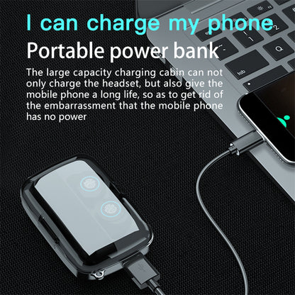 M17 TWS wireless bluetooth headset touch waterproof Rusoft Innovation