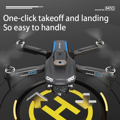 M10 Drone With Screen Control, Brushless Remote Control, Foldable Optical Flow Positioning  Toy Rusoft Innovation