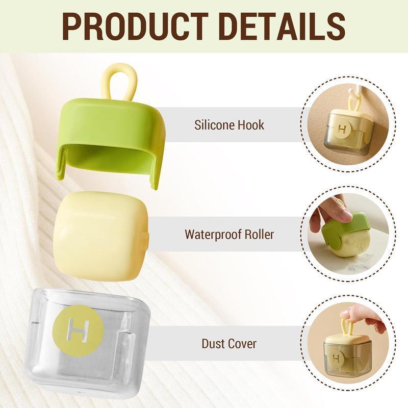 Buy One Get One Free Mini Reusable Washable Hair Remover Strong Sticky Hair Sticking Clothing Pet Furniture Cleaning Durable Plastic Material Small And Easy To Operate Rusoft Innovation