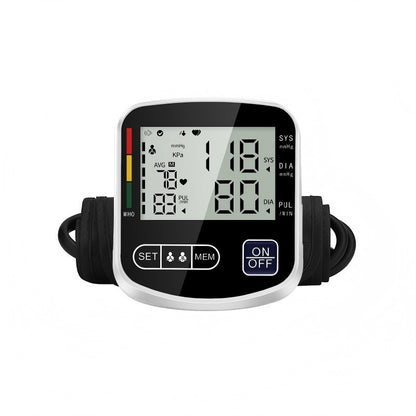 Multifunctional Home Blood Pressure Monitor With Cuff, Records 99 Measurements And Tracks Heart Rate Rusoft Innovation