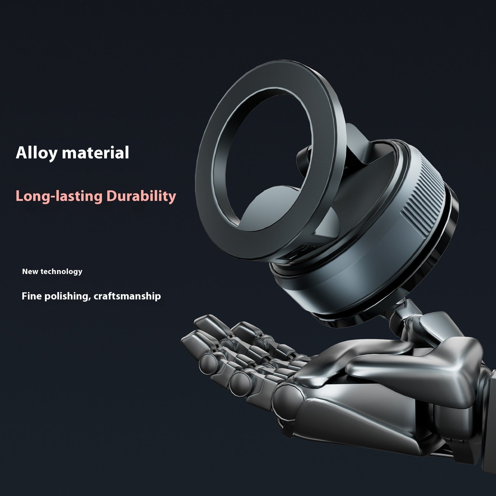 Magnetic Car Navigation Phone Holder Vacuum Sucker Rusoft Innovation