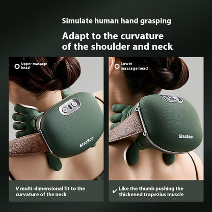 Electric Neck And Shoulder Muscle Massager Wireless Shoulder And Back Kneading Massage Shawl Neck Masajeador Relax Pain Relief Rusoft Innovation