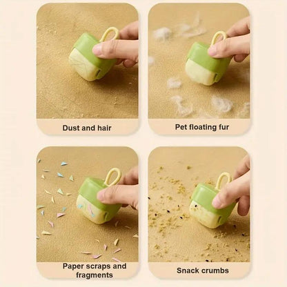 Buy One Get One Free Mini Reusable Washable Hair Remover Strong Sticky Hair Sticking Clothing Pet Furniture Cleaning Durable Plastic Material Small And Easy To Operate Rusoft Innovation