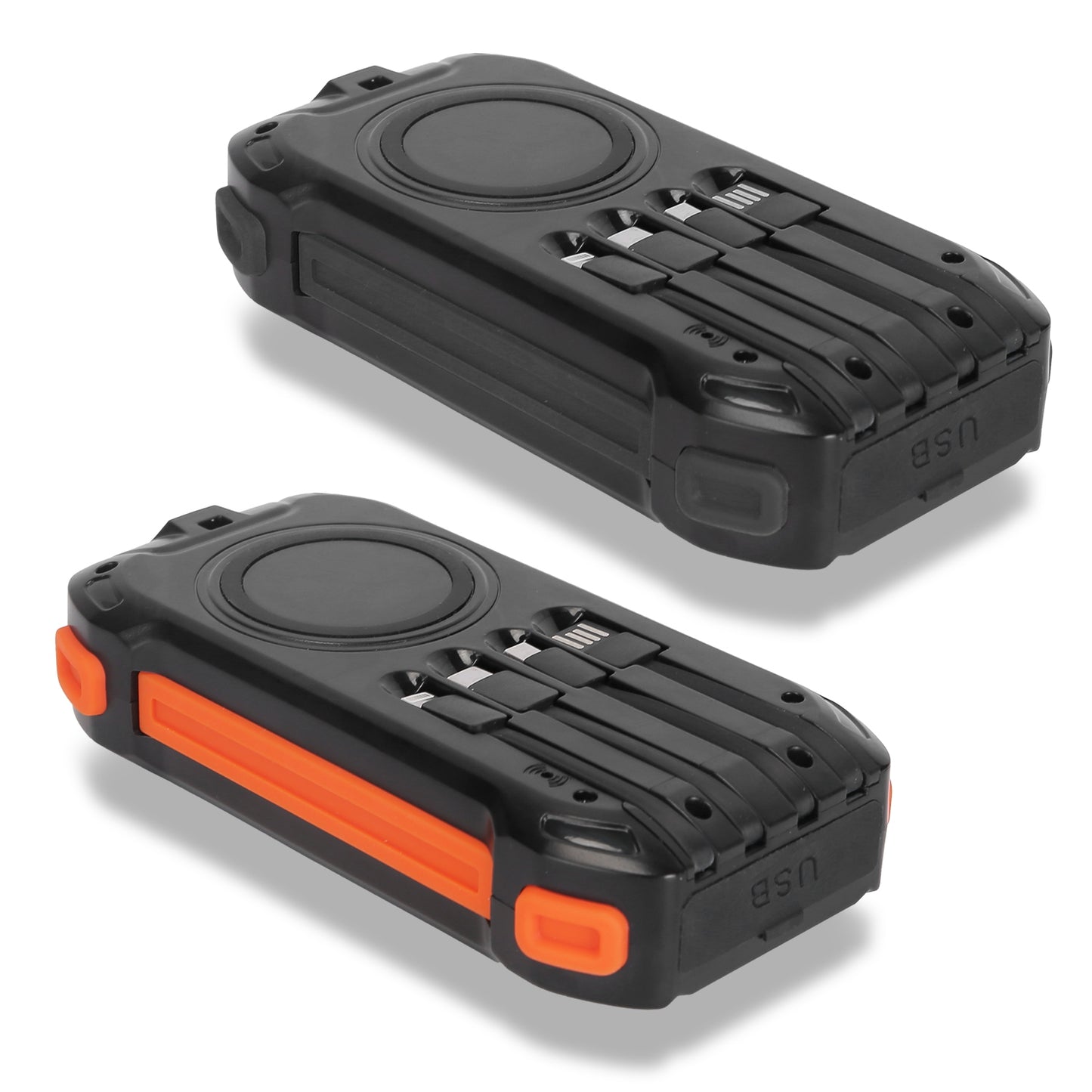 Cargador Solar 49800mAh – Power Bank con 4 Cables, 15W Wireless y 22.5W Fast Charging Rusoft Innovation