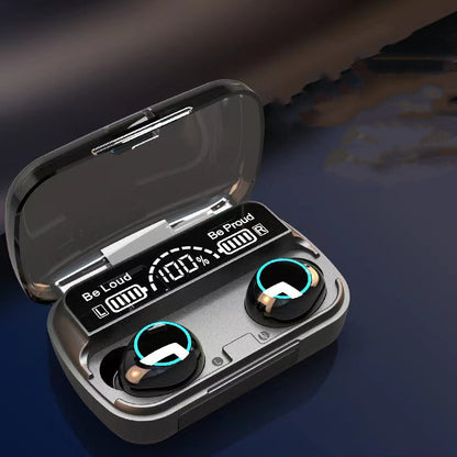 TWS Bluetooth Headphones High Power M10 Black Technology Sports Headphones Rusoft Innovation