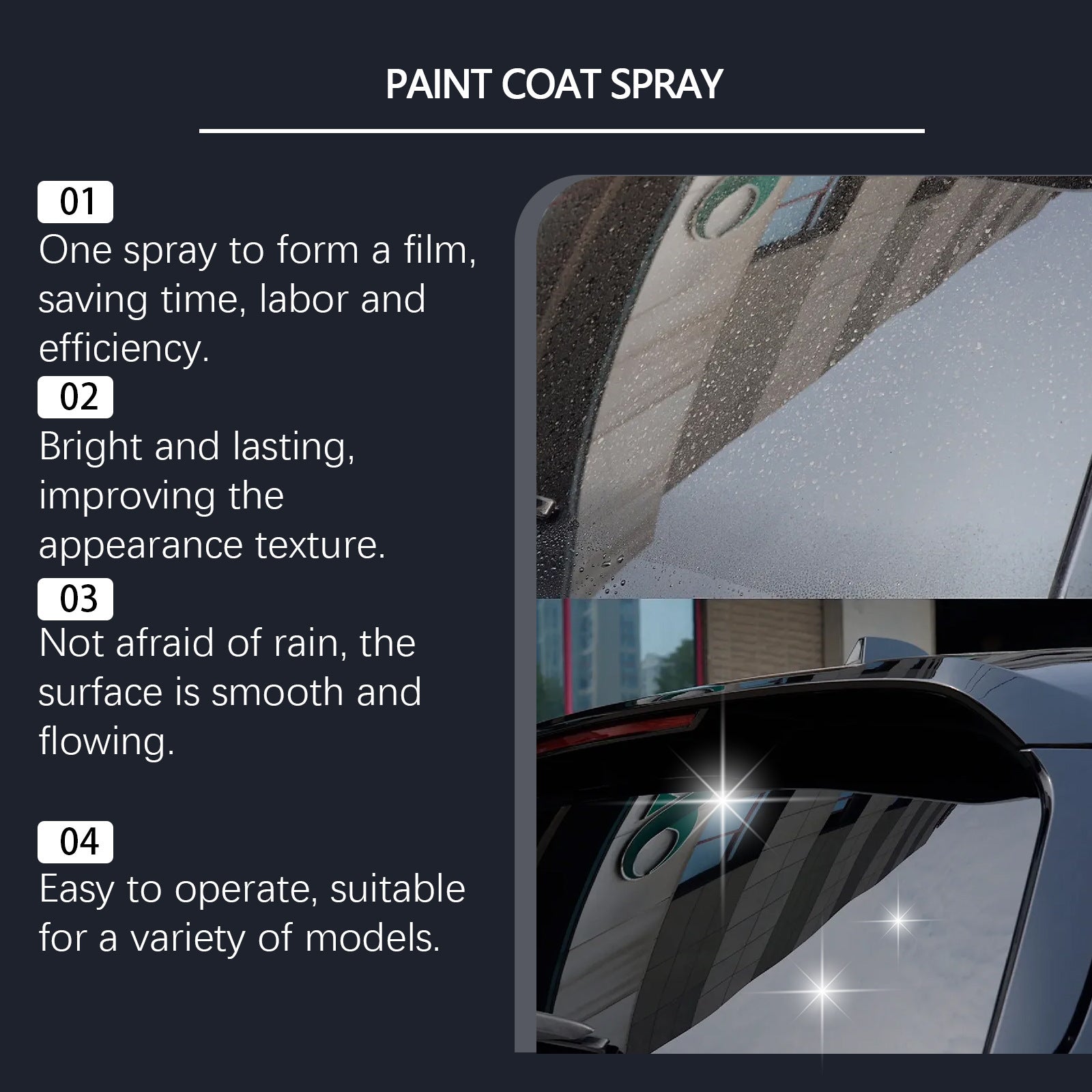 Spray Cerámico 3 en 1 para Coche – Limpieza, Brillo y Protección al Instante Rusoft Innovation