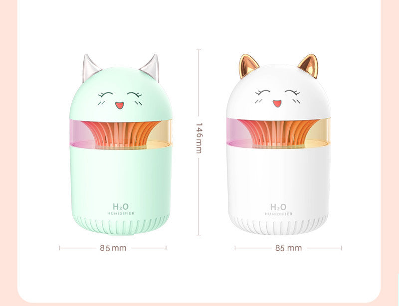 Cute Pet Humidifier Small Desktop Household Silent Replenishing Night Light Rusoft Innovation