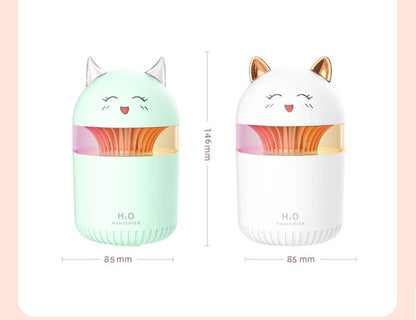 Cute Pet Humidifier Small Desktop Household Silent Replenishing Night Light Rusoft Innovation