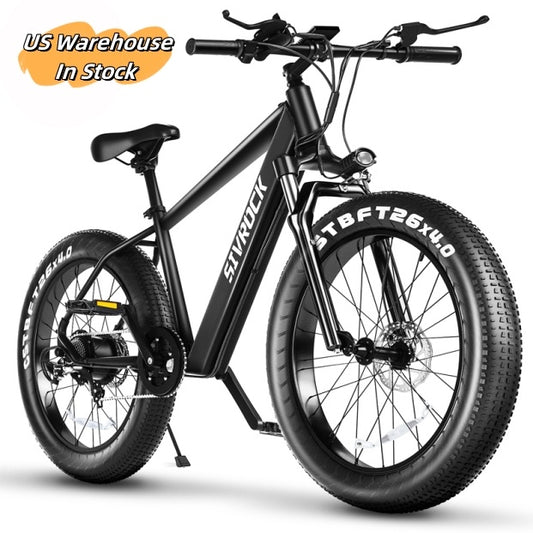 Professional Electric Bike For Adults, 26 X 4.0 Inches Fat Tire Electric Mountain Bicycle, 1000W Motor 48V 15Ah Ebike For Trail Riding, Excursion And Commute, UL And GCC Certified Rusoft Innovation