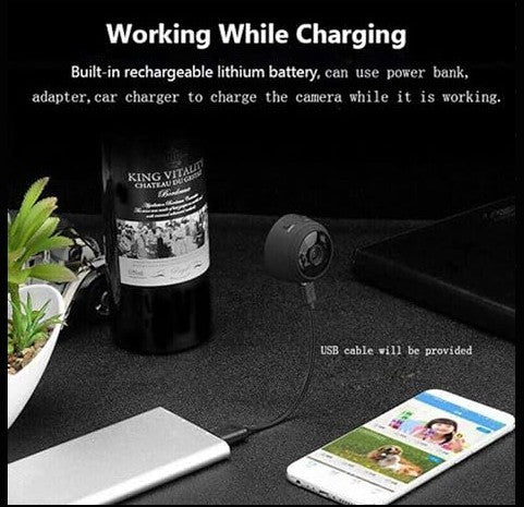 A9 Mini Wireless Security Camera – HD, Motion Detection, UAE Shipping Only Rusoft Innovation