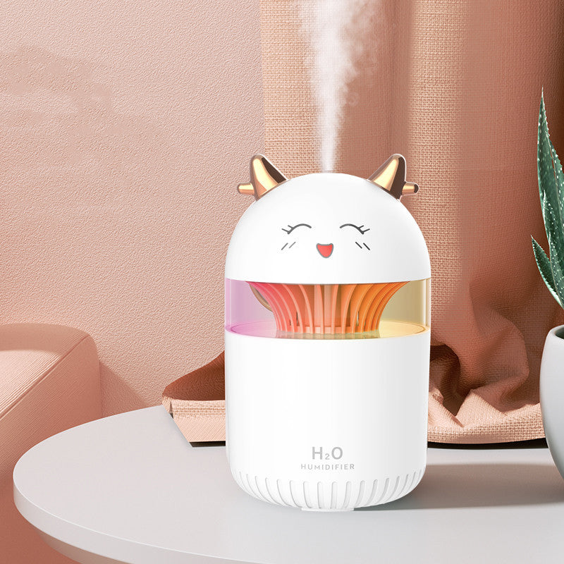 Cute Pet Humidifier Small Desktop Household Silent Replenishing Night Light Rusoft Innovation