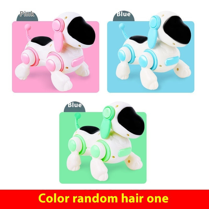 Children's Educational Crawling Simulation Electric Walking Music Dog Toy Rusoft Innovation