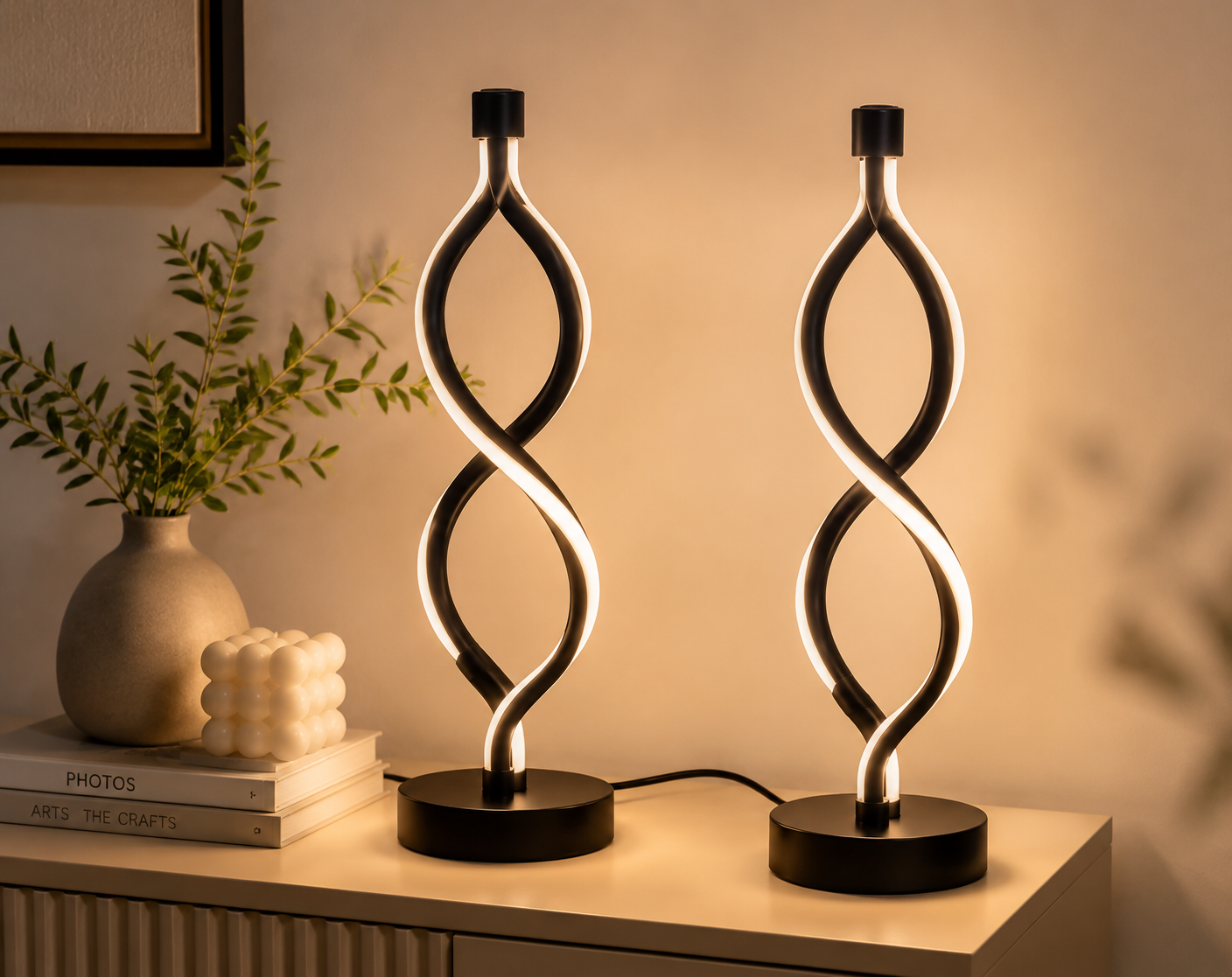 Iluminación que parece arte