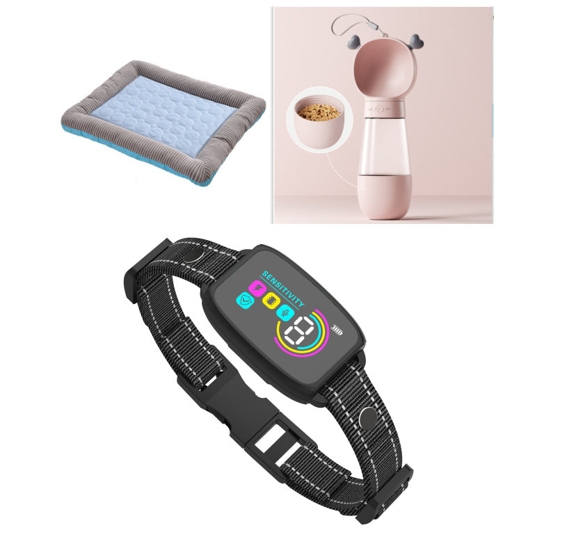 Collar Antiladridos Inteligente – Recargable, Pantalla Digital, Impermeable IP67 para Perros Rusoft Innovation