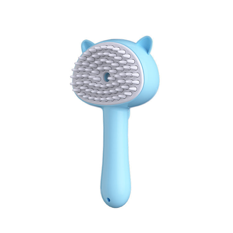 Cepillo Multifuncional para Mascotas – Autolimpiante, Recargable y con Niebla para Perros y Gatos Rusoft Innovation