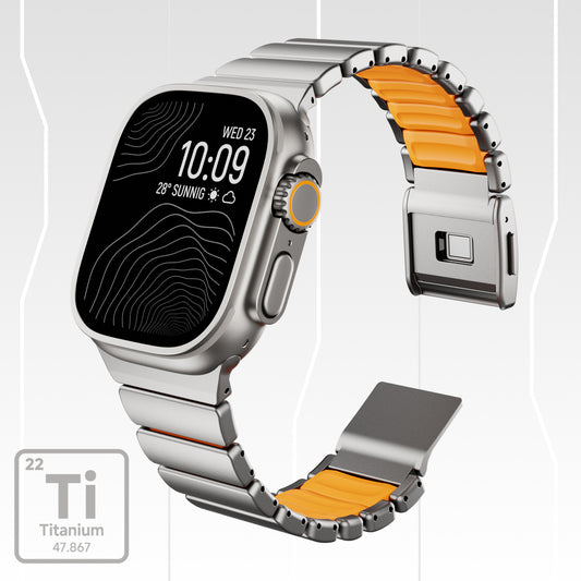 Magnetic Titanium Watch Strap Rusoft Innovation