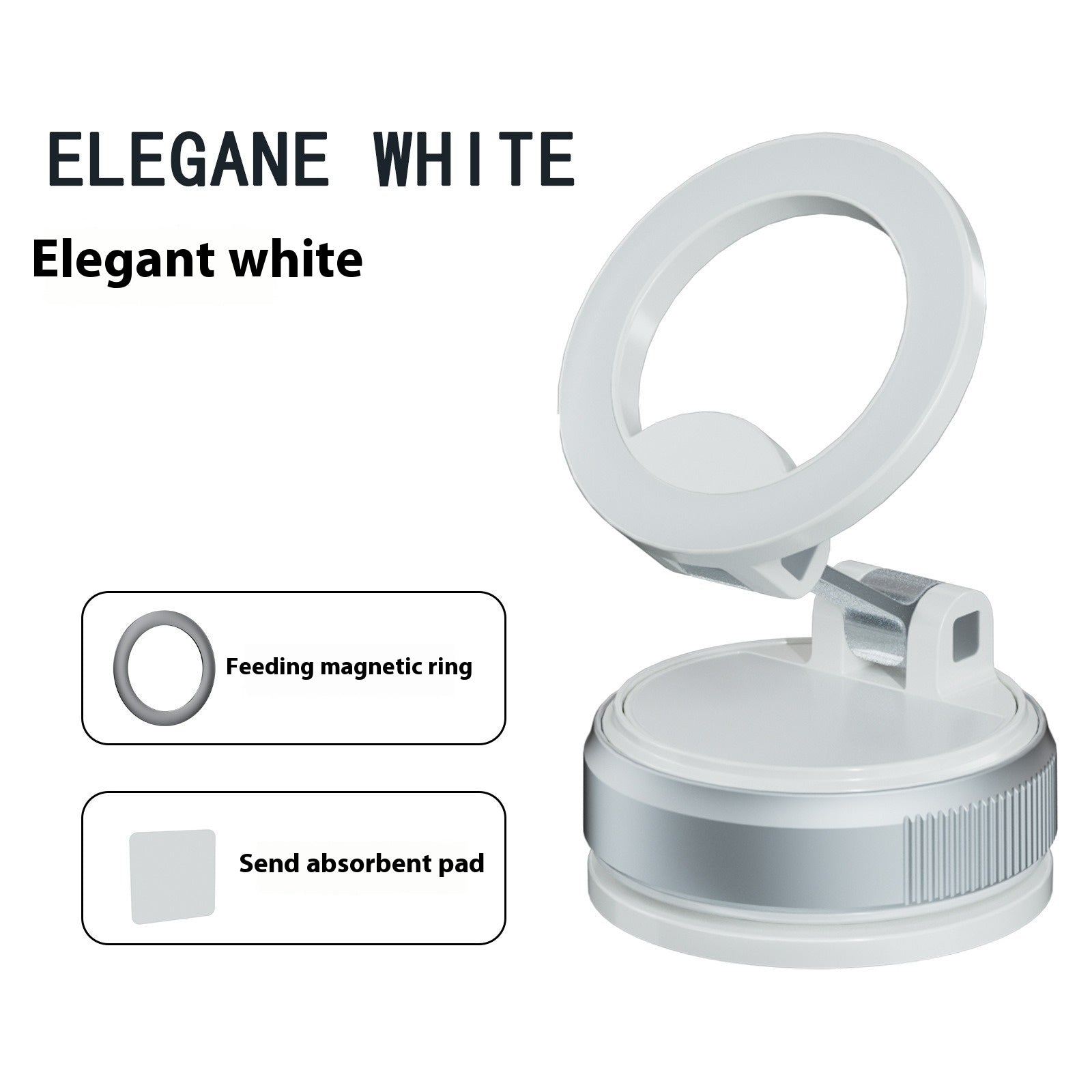 Magnetic Car Navigation Phone Holder Vacuum Sucker Rusoft Innovation