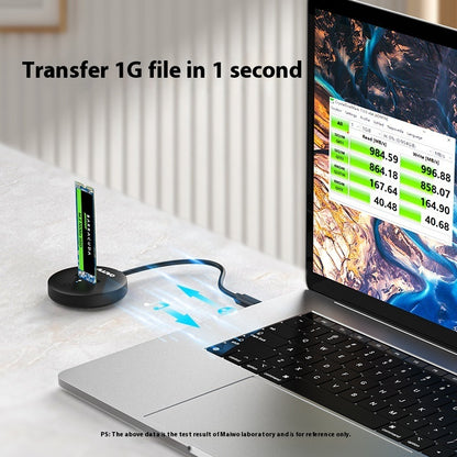 Disco Duro Externo Negro – Lectura/Escritura Rápida, Seguro y Portátil Rusoft Innovation