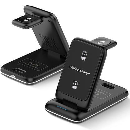 3-in-1 Wireless Charger Foldable Removable Charger Rusoft Innovation