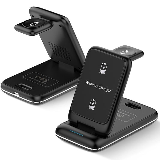 3-in-1 Wireless Charger Foldable Removable Charger Rusoft Innovation