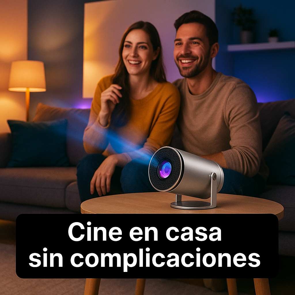 Convierte cualquier pared en una pantalla gigante y disfruta tus películas como siempre soñaste 🎬🍿