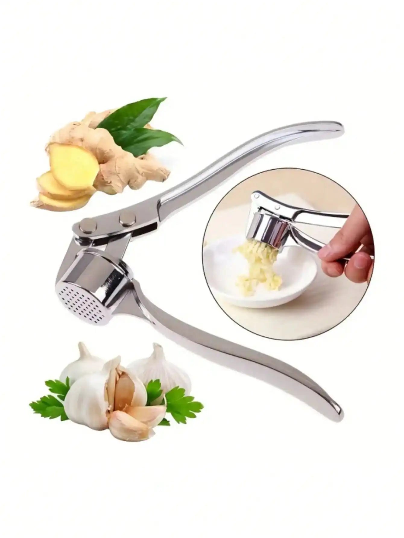 GarliPro 5 en 1 – Prensador y Triturador de Cocina