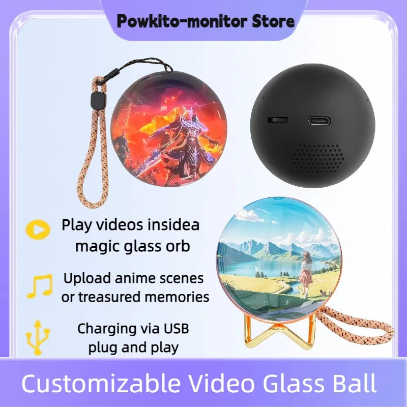 Innovación que Emociona – Esfera de Cristal 3D con Video Personalizado