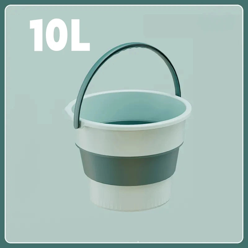 Cubeta Plegable Portátil 5/10/17L – Camping, Pesca y Hogar  Rusoft Innovation