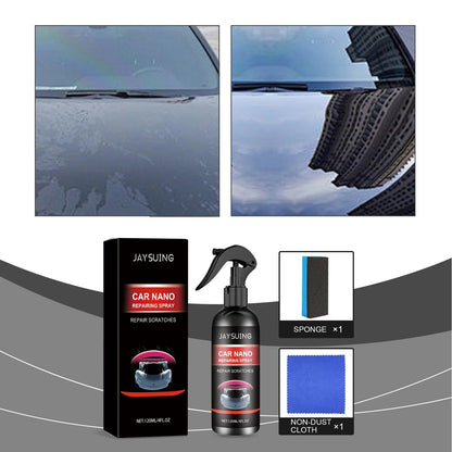 Car Ceramic Coating Spray Kit - Auto Paint Polishing, Scratch Remover, Waterproof Protective Coating  Rusoft Innovation