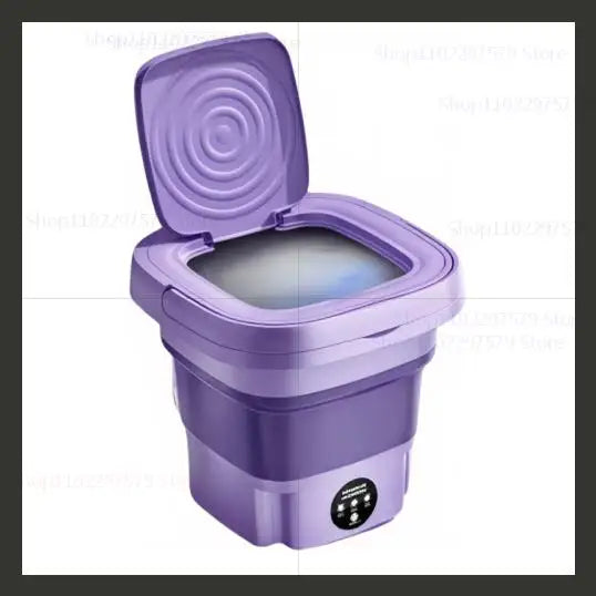 Mini Lavadora Portátil 8L – Ideal para Dormitorios, Viajes y Ropa Delicada  Rusoft Innovation